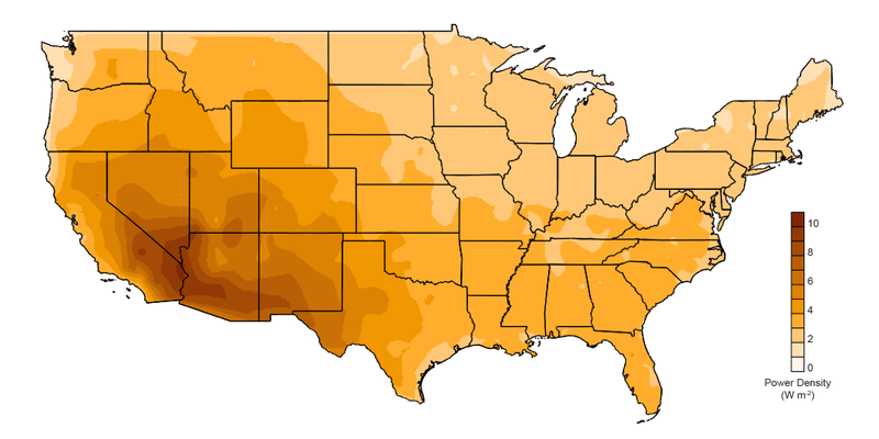 The southern and western United States have the greatest capacity to produce evaporation-generated power from lakes and reservoirs, according to new research. (Image: Ahmet-Hamdi Cavusoglu)